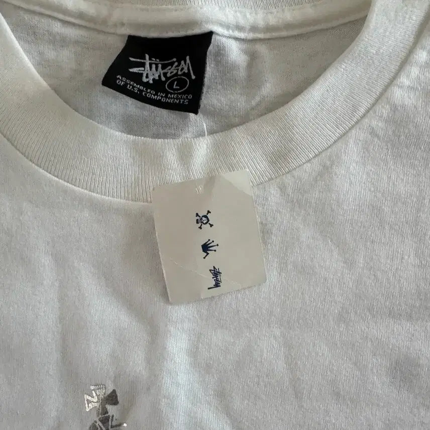 [BUNJANG] Stussy Skull Crown Logo T-Shirt / 스투시 해골왕관 로고 티셔츠