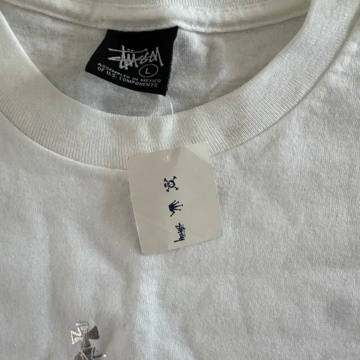 [BUNJANG] Stussy Skull Crown Logo T-Shirt / 스투시 해골왕관 로고 티셔츠