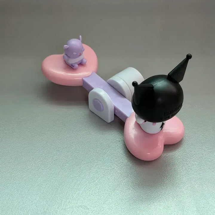 [BUNJANG] Kuromi Magnet Seesaw Figure / (새상품) 쿠로미 마그넷 시소 피규어