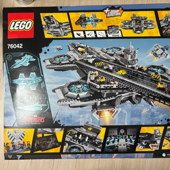 [BUNJANG] LEGO 76042 Marvel Super Heroes SHIELD Helicarrier UCS Set / 레고 76042 슈퍼히어로 마블 헬리캐리어 미개봉 새상품 UCS