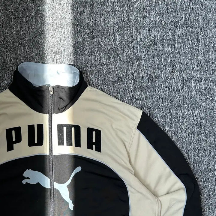 [BUNJANG] Puma Old School Big Logo Track Jacket Jersey XL / 퓨마 올드스쿨 빅로고 트랙 자켓 져지