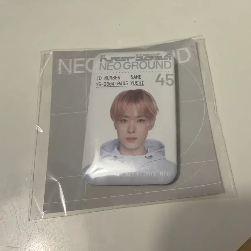 [BUNJANG] NCT 10th Anniversary Yushi Random Gacha Metal Badge / 엔시티 10주년 팝업 유우시 랜덤 가챠 메탈뱃지 엔시티위시