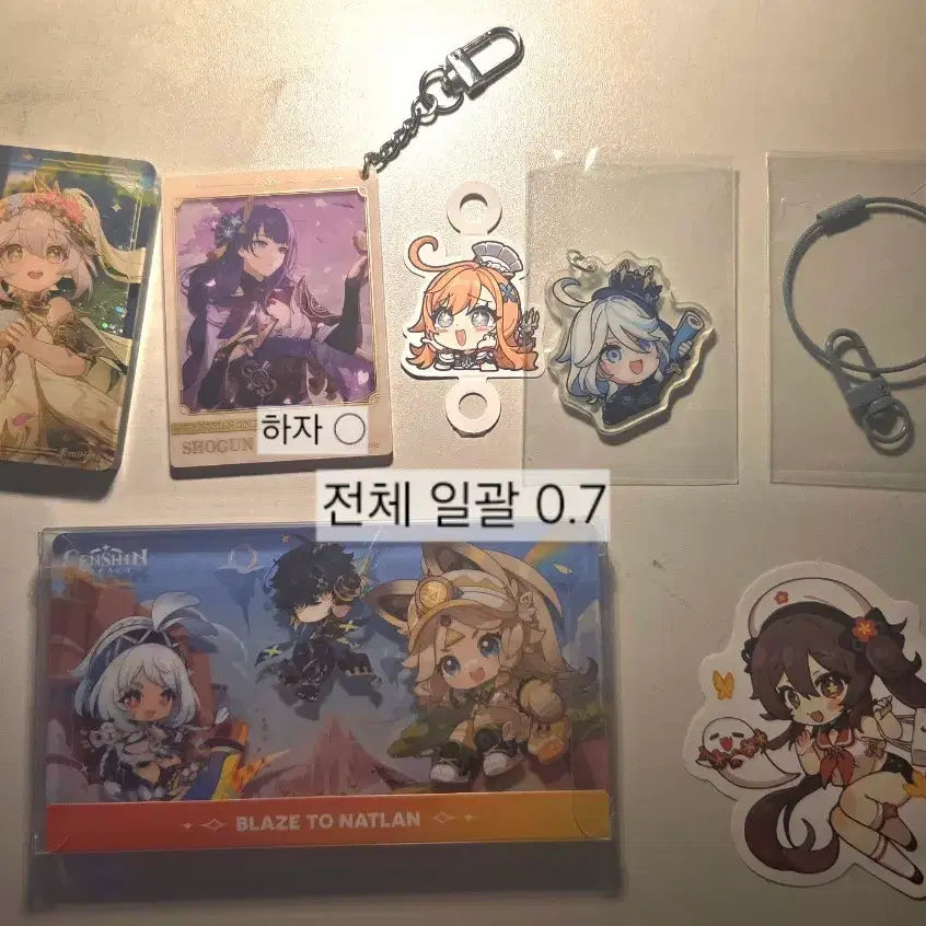[BUNJANG] Genshin Impact Merchandise Bundle Set / 원신 굿즈 판매합니다
