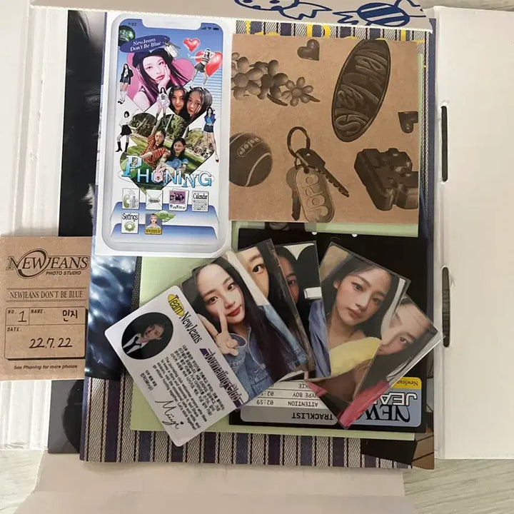 [BUNJANG] NewJeans Bluemap Minji Photocard / 뉴진스 블루북 민지
