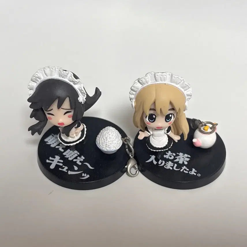 [BUNJANG] K-ON! Maid Nekomimi Puchi Figure Bundle Set / (일괄)케이온 메이드 네코미미 푸치 피규어 고전 미소녀