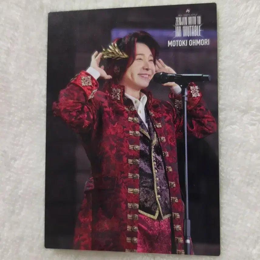 [BUNJANG] Mrs. Green Apple Zenjins 26 Omorimoto Ki Photocard / 미세스그린애플 젠진26 오모리모토키 포카