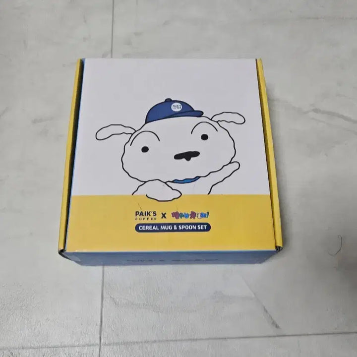 [BUNJANG] Paikdabang X Jjangu Cereal Mug &amp; Spoon Set, Stickers, and Plush Dolls / 빽다방 짱구 띠부씰들, 시리얼 머그&amp;스푼세트,  인형 판매 해요