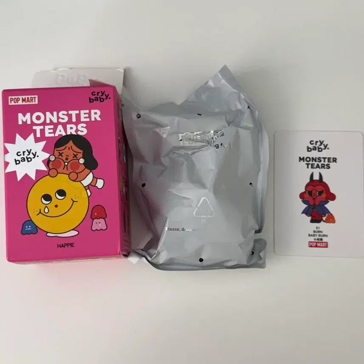[BUNJANG] Popmart Crybaby Monster Tears Bunny Baby Sealed / (미개봉)팝마트 크라이베이비 몬스터 티어스 번베이비