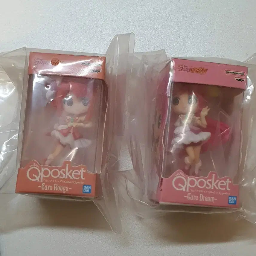 [BUNJANG] Precure Cure Dream &amp; Cure Rouge Q Posket Miniature Figure Package Gacha / 프리큐어 (큐어드림 큐어루즈) 큐포스켓 미니어처피규어 패키지 가챠