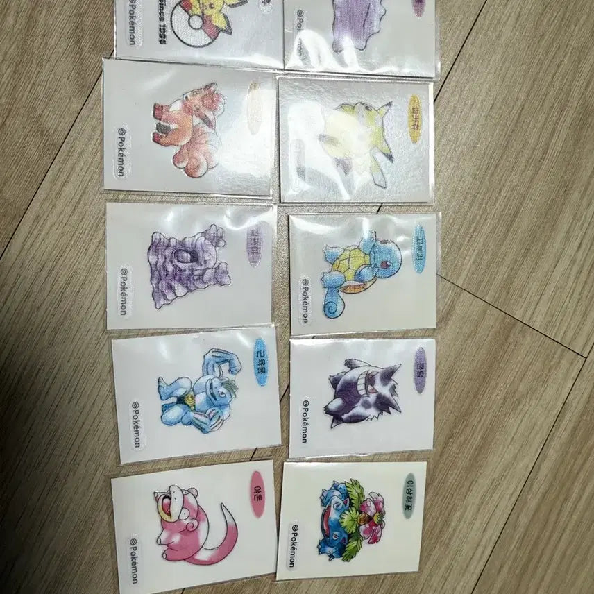 [BUNJANG] Pokemon 30th Anniversary Sticker Set / 포켓몬 30주년 띠부씰