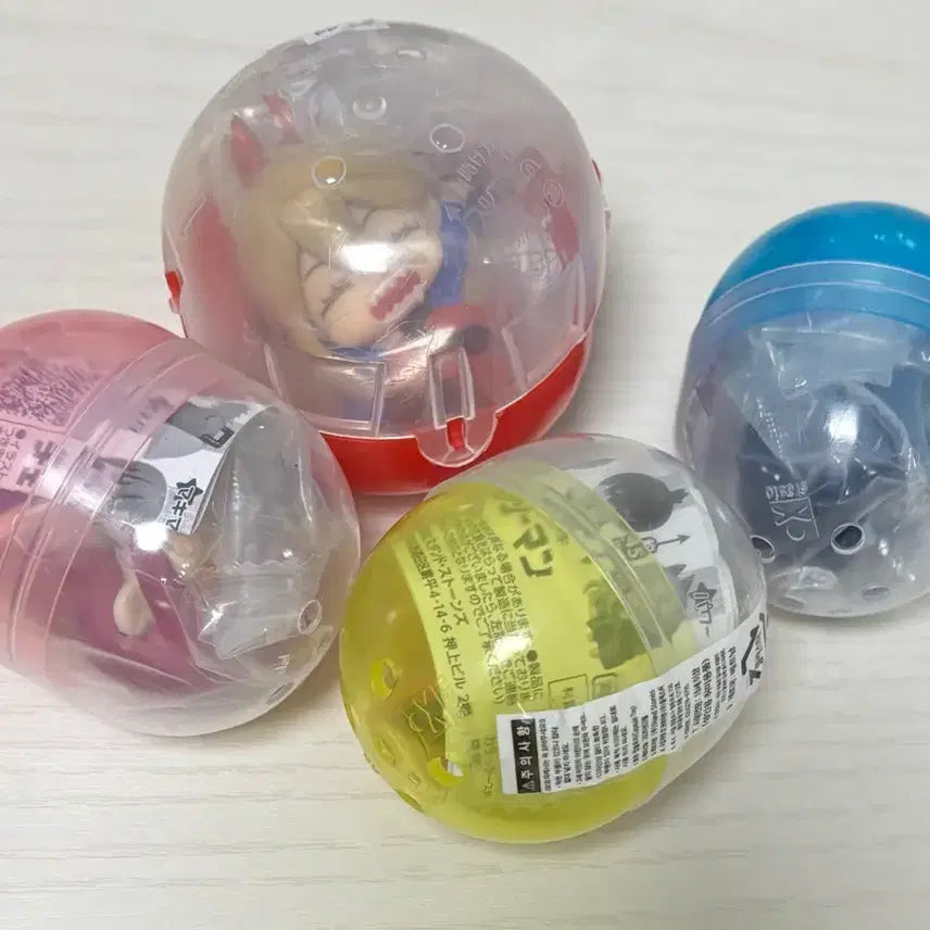 [BUNJANG] Chainsaw Man Onemutan 4 Types (Excluding Pochita) Bundle Set / 체인소맨 오네무탄 미개봉 4종(포치타x) 일괄
