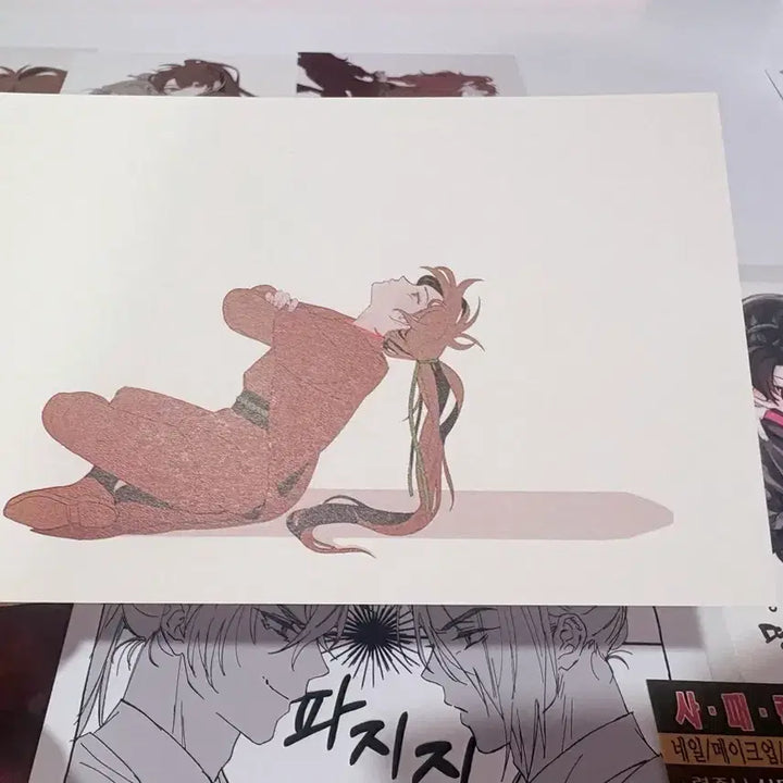 [BUNJANG] Hwasan Returns Set Postcards, Photo Booth Strips, Flyers / 화산귀환 햇반살인마님 마키시님 엽서 세트, 프박, 찌라시
