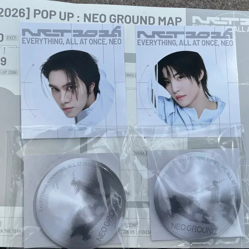 [BUNJANG] NCT Popup Mission Badge Bundle Set / 엔시티 팝업 미션 뱃지 일괄