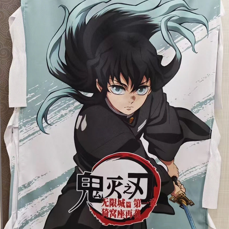 [BUNJANG] Demon Slayer: Mugen Train Arc Muichiro Tokito Seat Cover / 귀멸의칼날 귀칼 극장판 무한성 의자 커버 토키토 무이치로