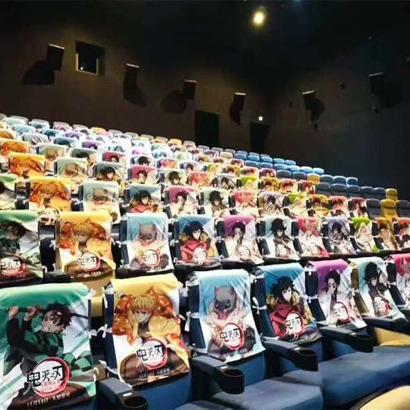 [BUNJANG] Demon Slayer: Mugen Train Arc Muichiro Tokito Seat Cover / 귀멸의칼날 귀칼 극장판 무한성 의자 커버 토키토 무이치로