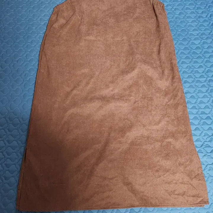 [BUNJANG] Corduroy Strap Long Dress / 코듀로이 멜빵 롱 원피스