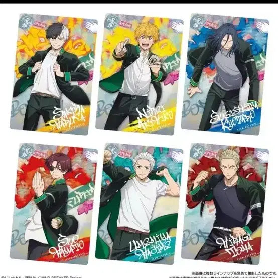 [BUNJANG] Wind Breaker Random Wafer Card (Bandai) / 윈드브레이커 웨하스 카드 (반다이)5개