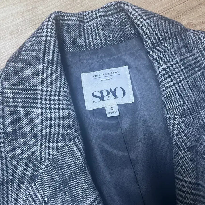 [BUNJANG] SPAO Checked Wool Jacket / 스파오 체크 울자켓