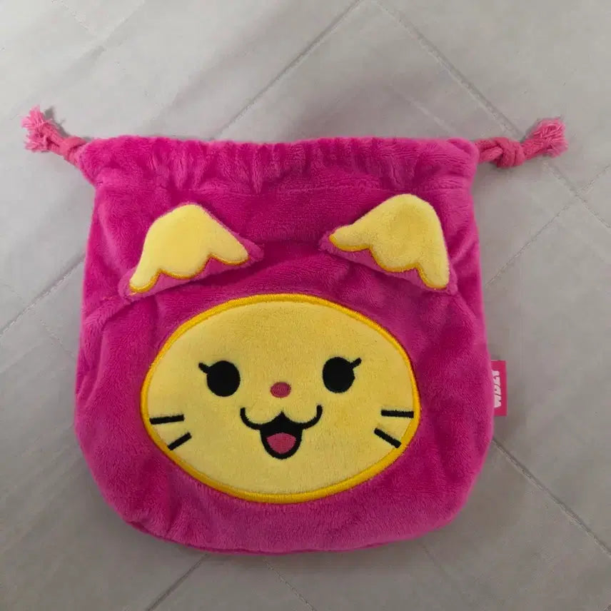 [BUNJANG] ITZY WDZY Yeji Character Hat Pouch / 있지 윗지 ITZY WDZY 햇 파우치 스트링 주머니 예지 캐릭터