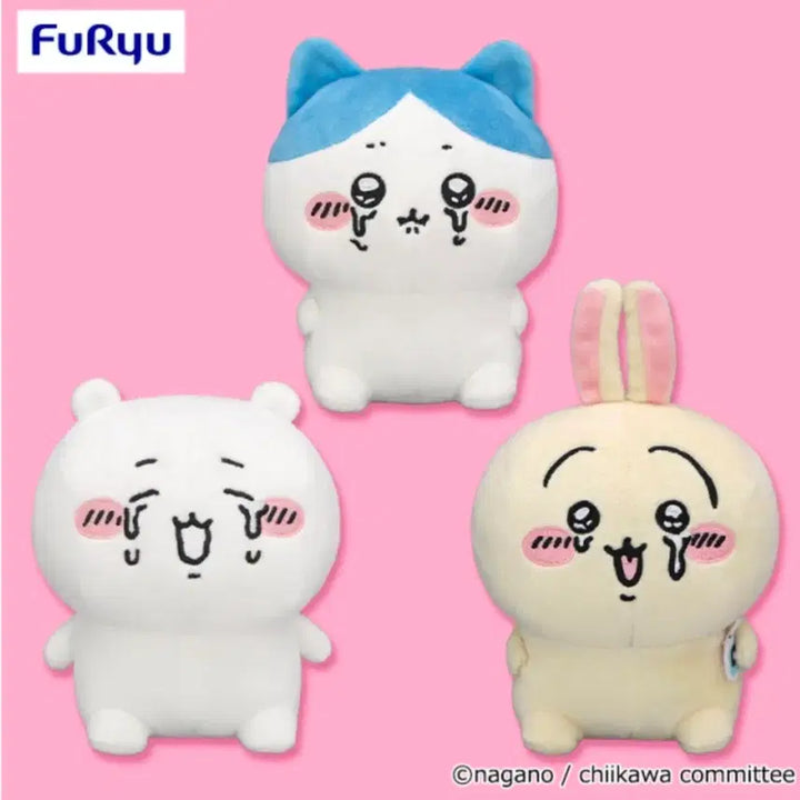 [BUNJANG] Chiikawa "Cried" Plush Set (Hamster, Cat, Rabbit) / 치이카와 울어버렸다 누이 판매합니다(햄냥토 일괄)