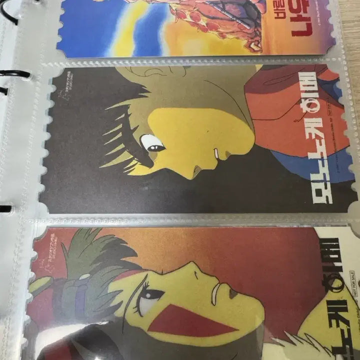 [BUNJANG] Princess Mononoke A &amp; B Bundle Set, Nausicaä Original Ticket / 모노노케히메 A,B(일괄), 나우시카 오리지널티켓 오티 판매합니다
