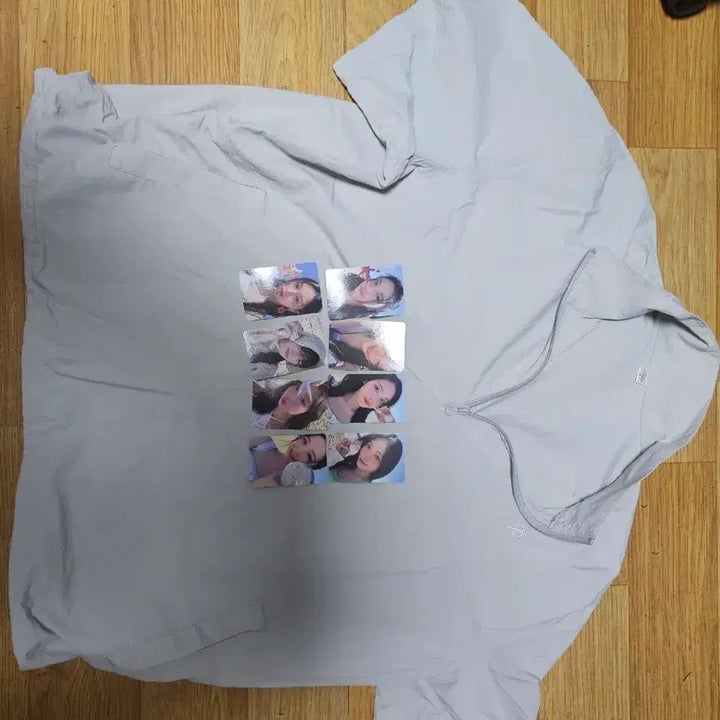 [BUNJANG] fromis_9 Photo Exhibition Anorak XL + Photocard Set / 프로미스나인 사진전 아노락XL+포카 세트