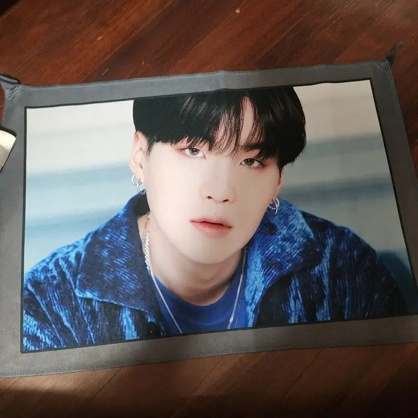 [BUNJANG] BTS Suga YoonGi BE Fabric Poster / 방탄소년단 슈가 윤기 패브릭 포스터 비이 BE bts guga