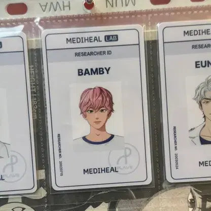 [BUNJANG] Plaive Mediheal Researcher ID Set Bundle Set / 플레이브 메디힐 연구원증 사원증 세트 일괄판매