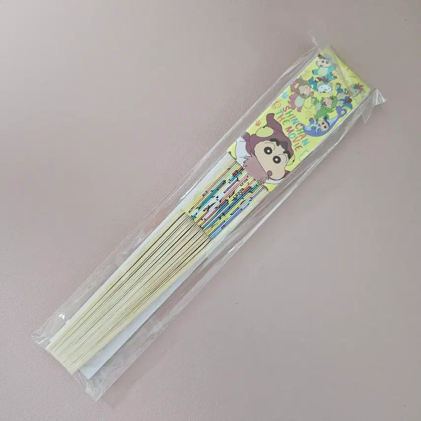 [BUNJANG] Crayon Shin-chan Unsealed Fan / 짱구는못말려 부채 미개봉