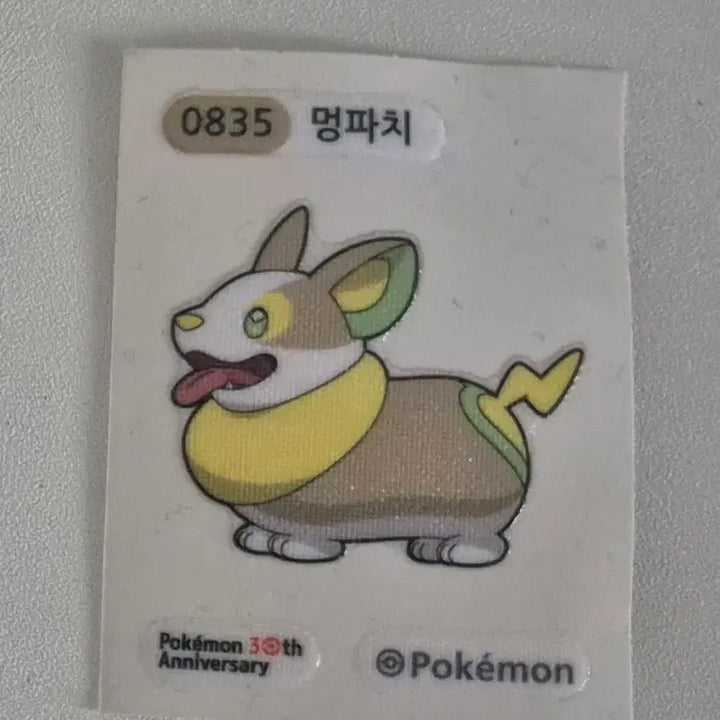 [BUNJANG] Pokemon 30th Anniversary Seal Bundle Set / 포켓몬 30주년 띠부씰 일괄