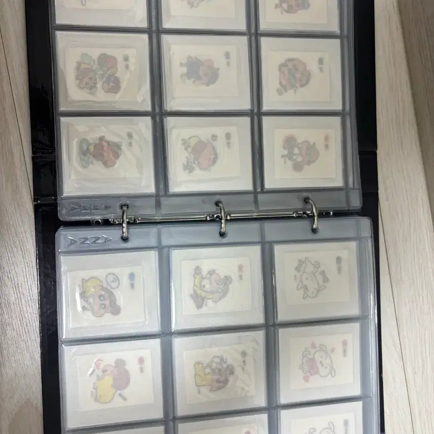[BUNJANG] Shin-chan Kim Seal Bungeoppang Seal Full Set Unsealed / 짱구 김씰 띠부씰 전종 미개봉 풀세트 팝니다
