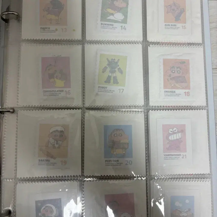 [BUNJANG] Crayon Shin-chan Stamp Stickers Sealed Full Set / 짱구 우표씰 미개봉 전종 풀세트 팝니다