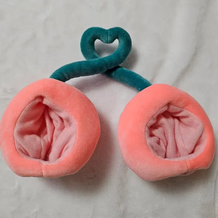 [BUNJANG] Cherry Hat 10cm / 솜인형 체리모자 10cm