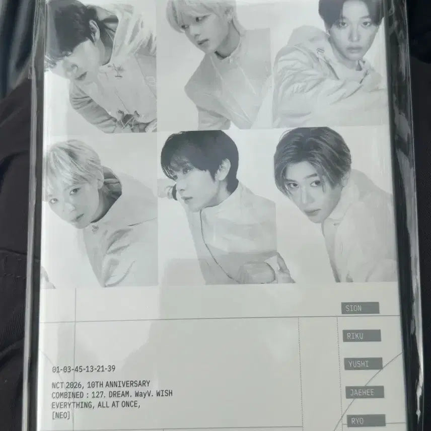 [BUNJANG] NCT 10th Anniversary Wish Group Photocard Set / Nct 10주년 팝업 wish 그룹 포토 세트