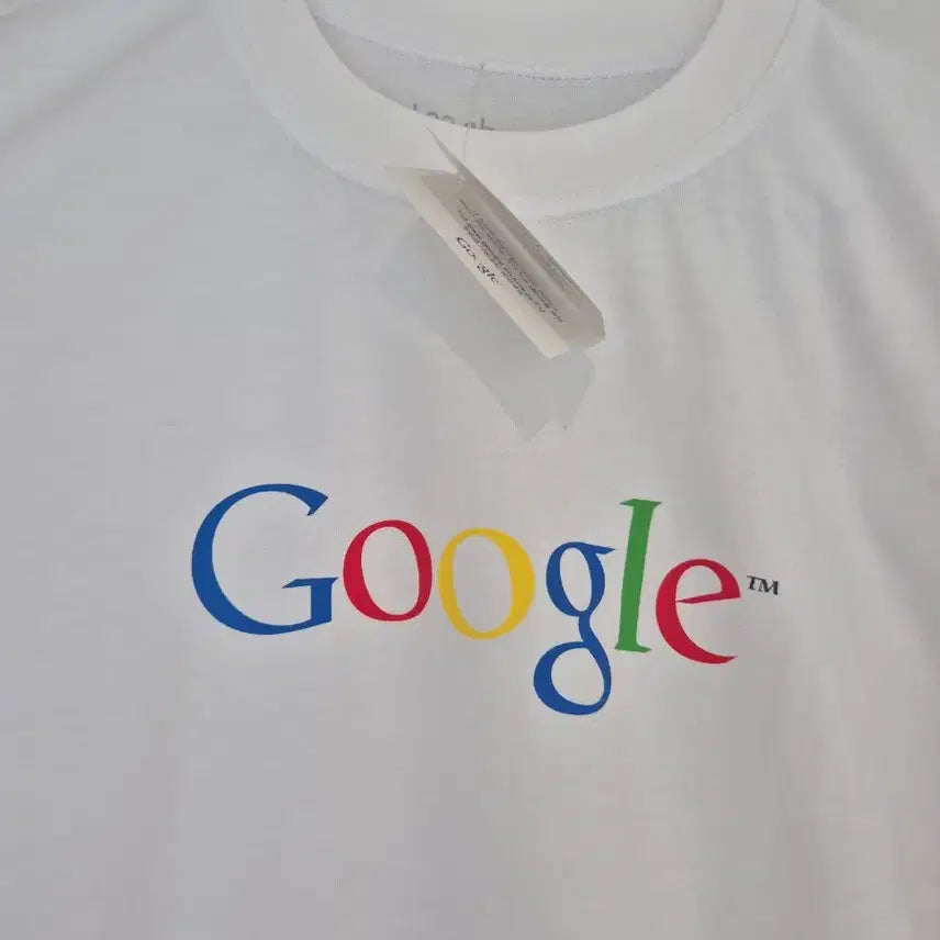 [BUNJANG] Google Early 2000s Korea Experience Bus Limited Edition T-Shirt (Deadstock) / 데드스탁 새제품)구글 티셔츠 00s 한국 구글 초창기 체험 버스 한정판