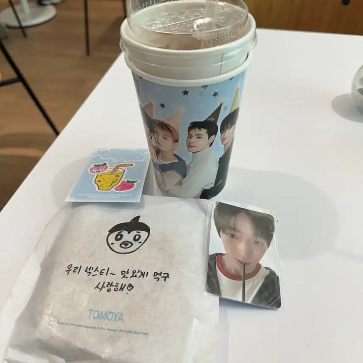 [BUNJANG] NEXZ Tomoya 2nd Anniversary Popup Cafe Goods Set / 넥스주 넥스지 토모야 tomoya 2주년 팝업 카페  굿즈 세트
