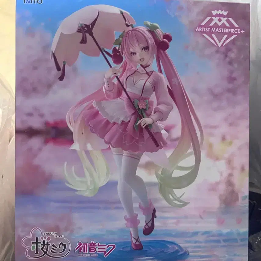 [BUNJANG] Sakura Miku Sakura Dress Figure / 사쿠라미쿠 사쿠라드레스 피규어 팝니다