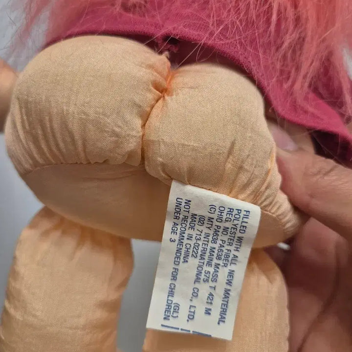[BUNJANG] Vintage Lucky Rainbow Troll Doll / 빈티지 행운의 무지개 트롤 인형