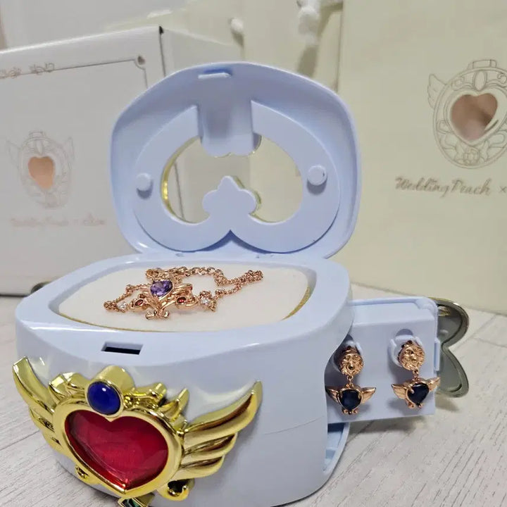 [BUNJANG] Wedding Peach Jewelry Box Full Set / 웨딩피치 보석함 풀세트 판매합니다
