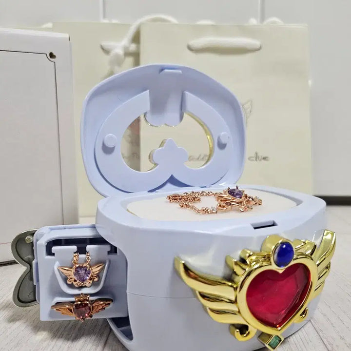 [BUNJANG] Wedding Peach Jewelry Box Full Set / 웨딩피치 보석함 풀세트 판매합니다