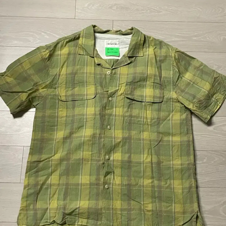 [BUNJANG] Khakis Short Sleeve Shirt S / 카키스(khakis) 반팔셔츠 s
