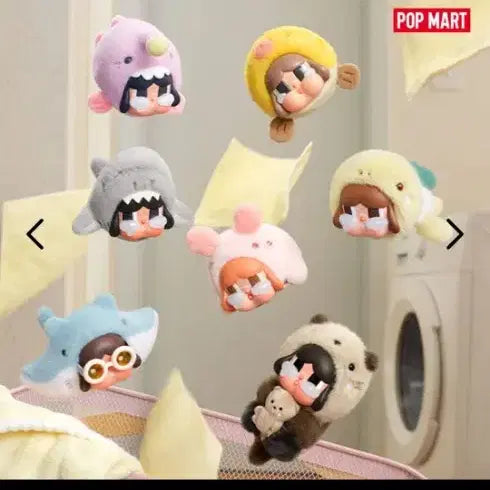 [BUNJANG] Pop Mart Crybaby The Sea Otter Series Blind Box Figure Keychain / 미개봉 5번(현물1-6) 팝마트 크라이베이비 눈물 바다 시리즈 인형 키링