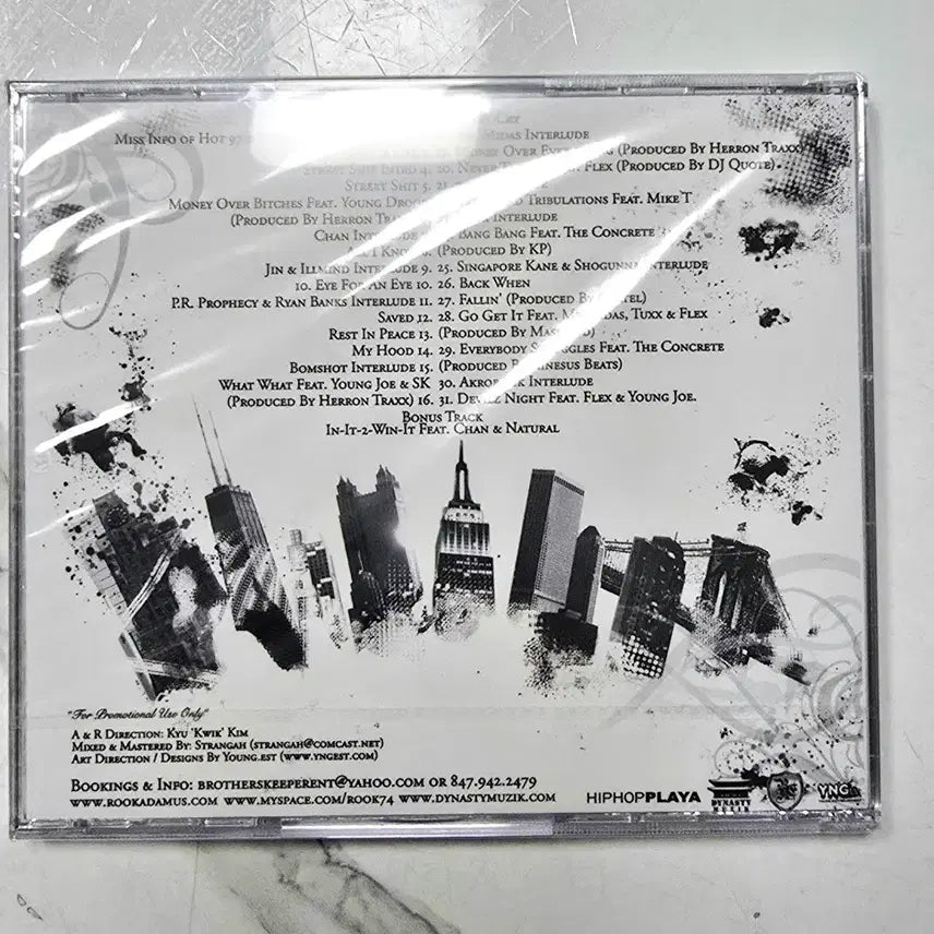 [BUNJANG] Rookadamus Official Album "Rookadamus" Sealed CD / [절판] 락카다무스 (Rookadamus) 정규 앨범 미개봉 CD