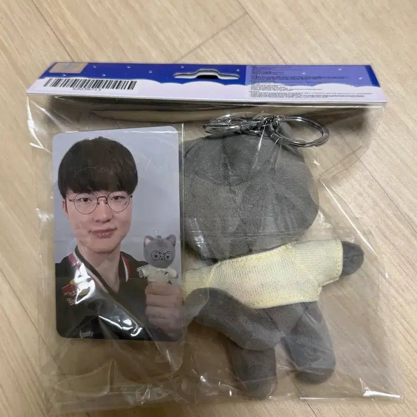 [BUNJANG] T1 Faker ONSETI 10cm Doll Keychain Photocard / 티원 온세티 10cm 페이커 인형 키링 포카 t1 faker