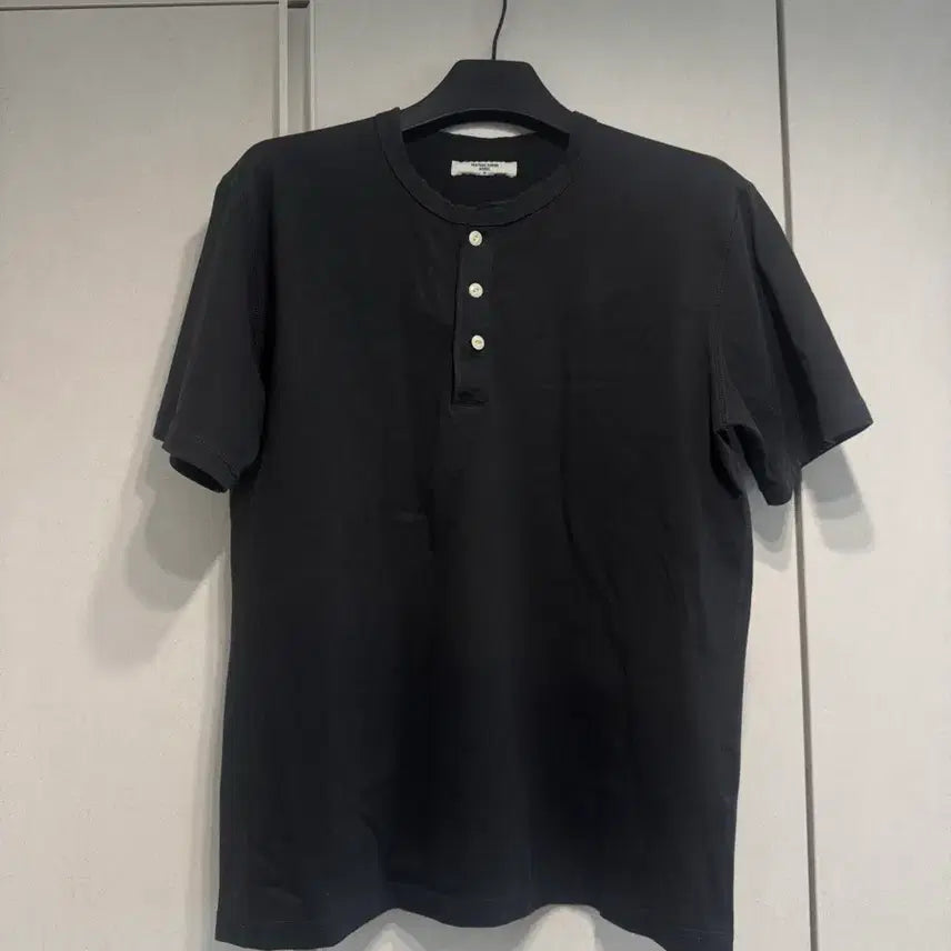 [BUNJANG] Union Blue Henly Neck T-Shirt M / 유니온블루 헨리넥 티셔츠 M