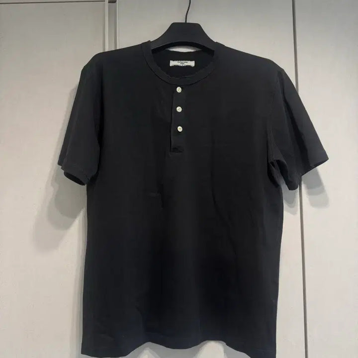 [BUNJANG] Union Blue Henly Neck T-Shirt M / 유니온블루 헨리넥 티셔츠 M