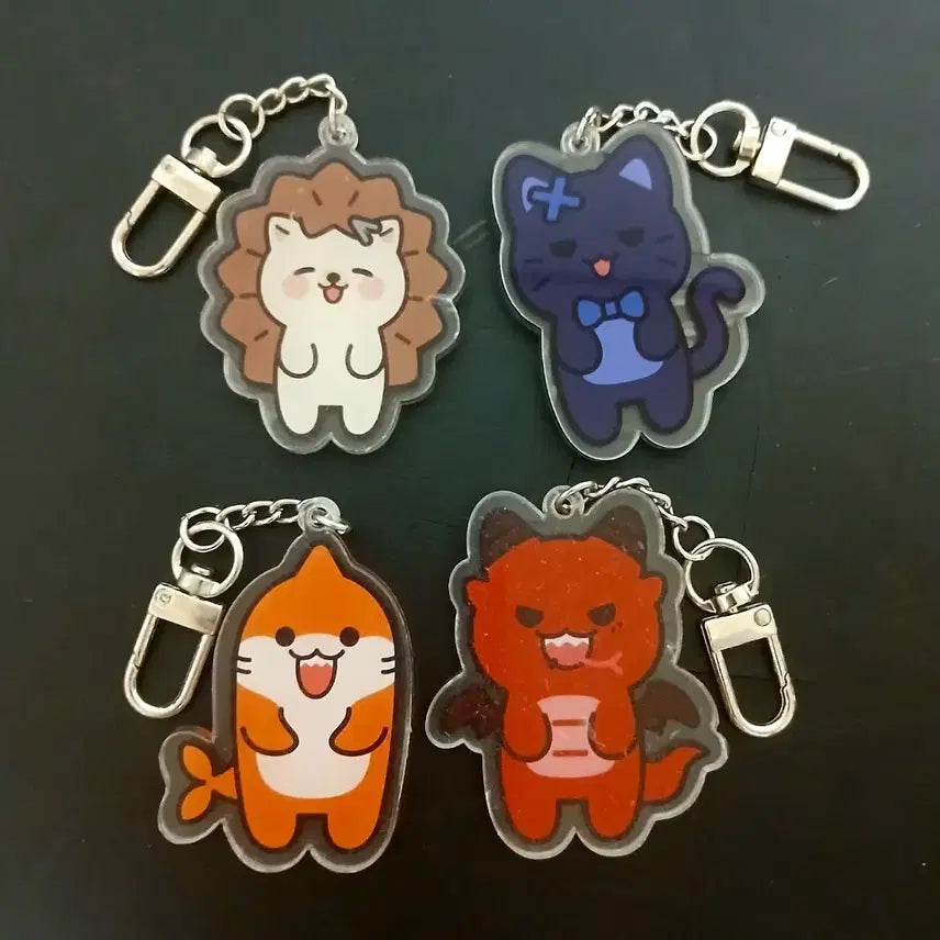 [BUNJANG] Revolution Heart 1st Anniversary Keyring / 레볼루션 하트 1주년 키링