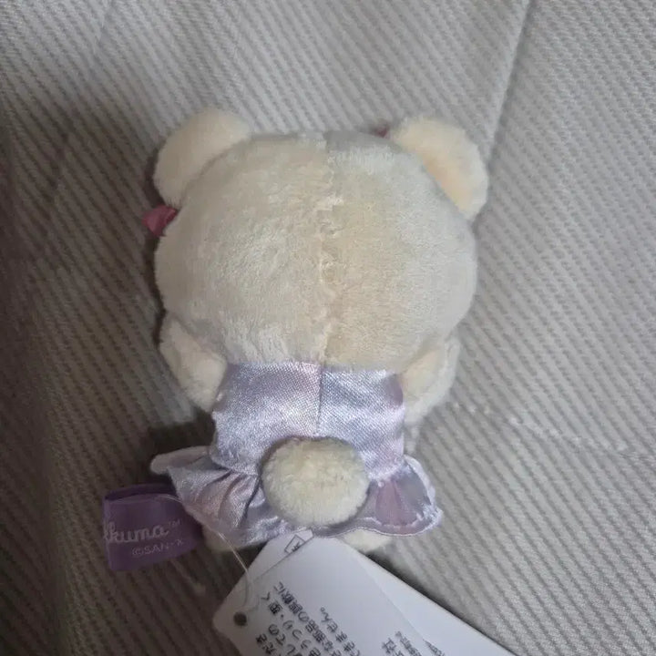 [BUNJANG] KORIRAKKUMA Sky Cotton Candy Tenori Pink Ribbon Plush / 코리락쿠마 하늘의 뭉게구름 솜사탕 테노리 핑크 리본
