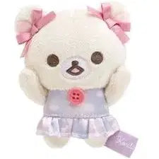 [BUNJANG] KORIRAKKUMA Sky Cotton Candy Tenori Pink Ribbon Plush / 코리락쿠마 하늘의 뭉게구름 솜사탕 테노리 핑크 리본
