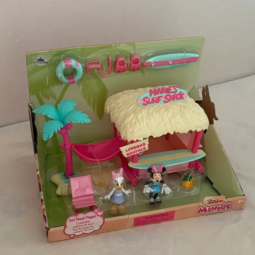 [BUNJANG] Disney Minnie &amp; Daisy Surfing Figure Set / 디즈니 서핑 세트